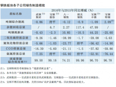 武鋼2016社會責(zé)任報告安全指數(shù)